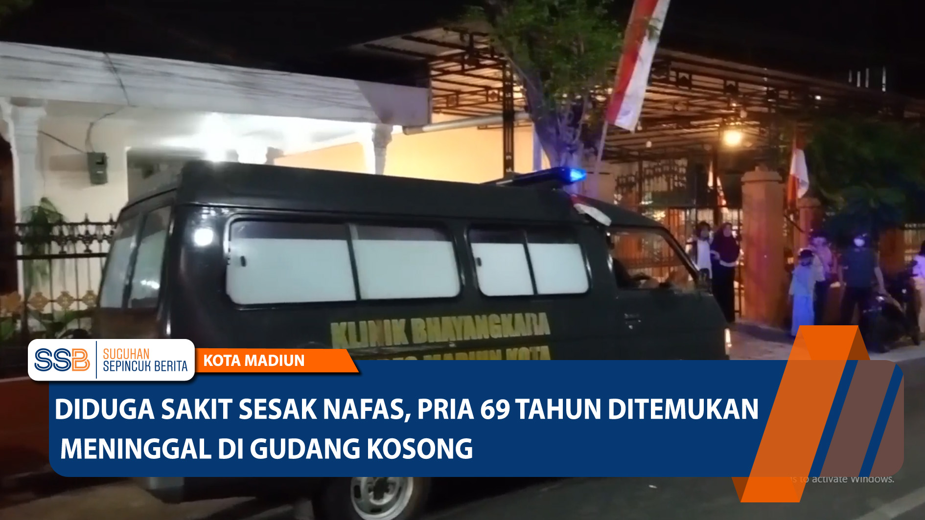 Didug4 Sakit Ses4k Nafas, Pri4 69 Tahun Ditemuk4n M3ninggal di Gudang Kosong