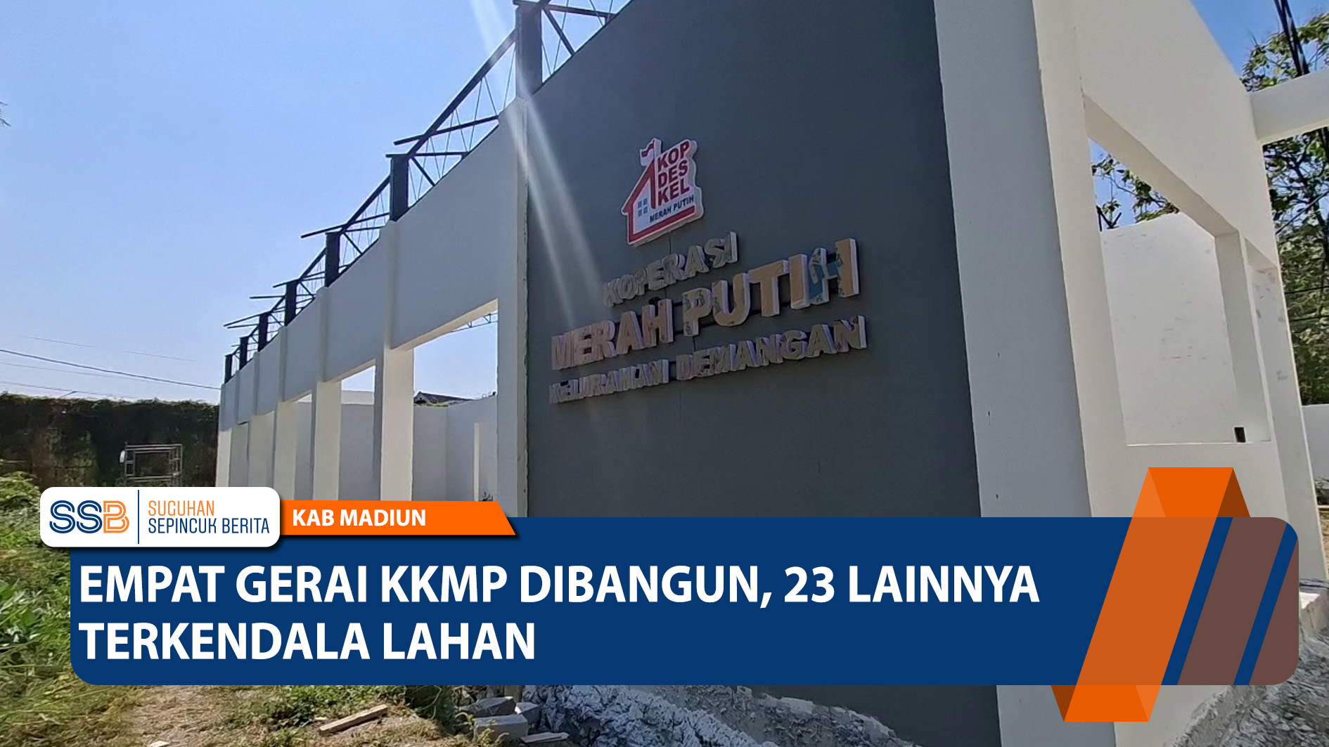 Empat Gerai KKMP Dibangun, 23 Lainnya Terkendala Lahan