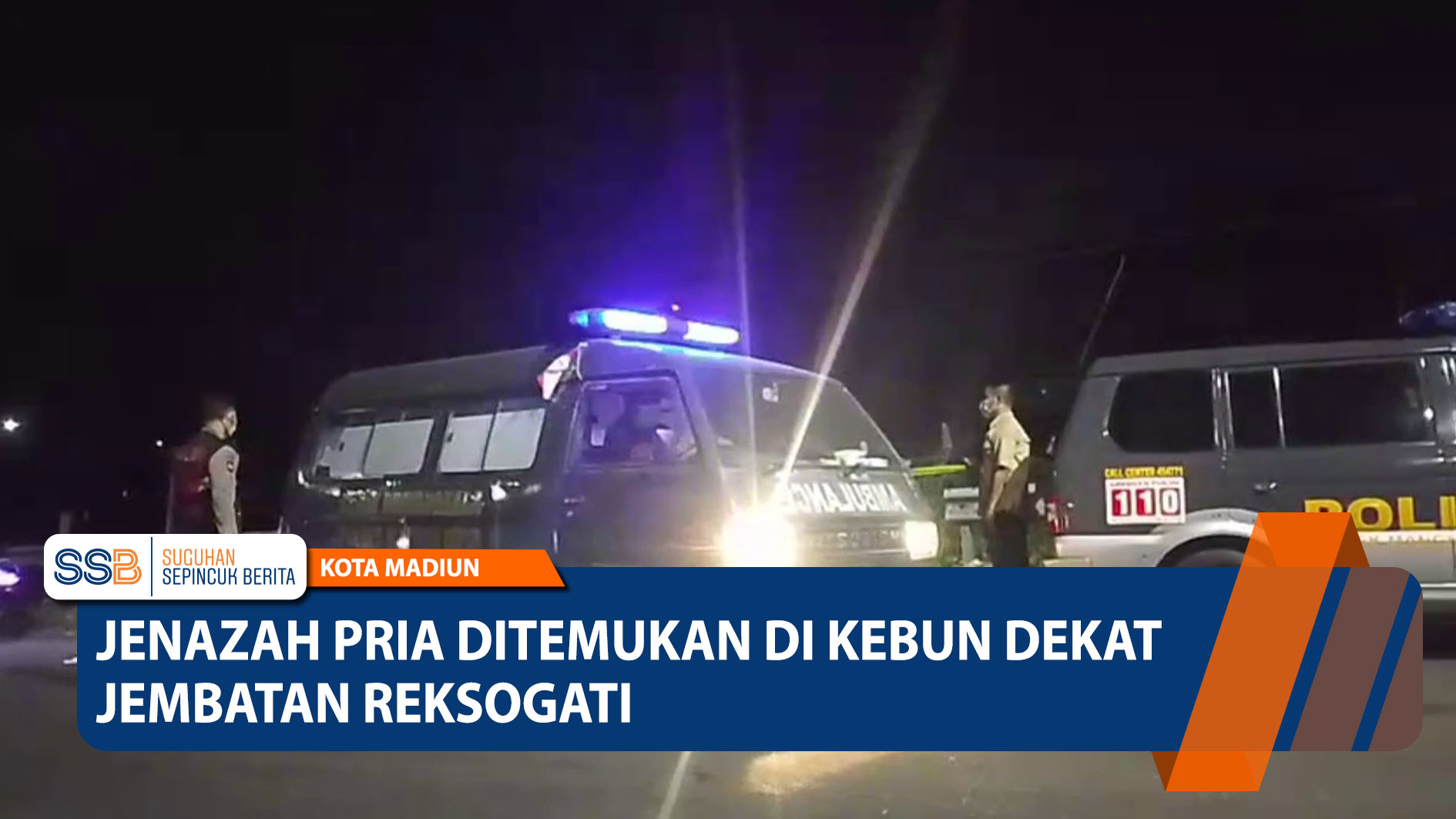 Jenazah Pria Ditemukan di Kebun Dekat Jembatan Reksogati