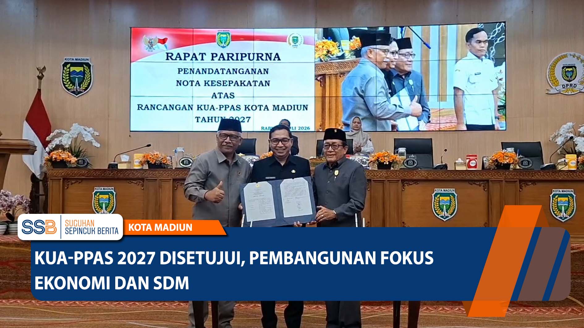 KUA-PPAS 2027 Disetujui, Pembangunan Fokus Ekonomi dan SDM