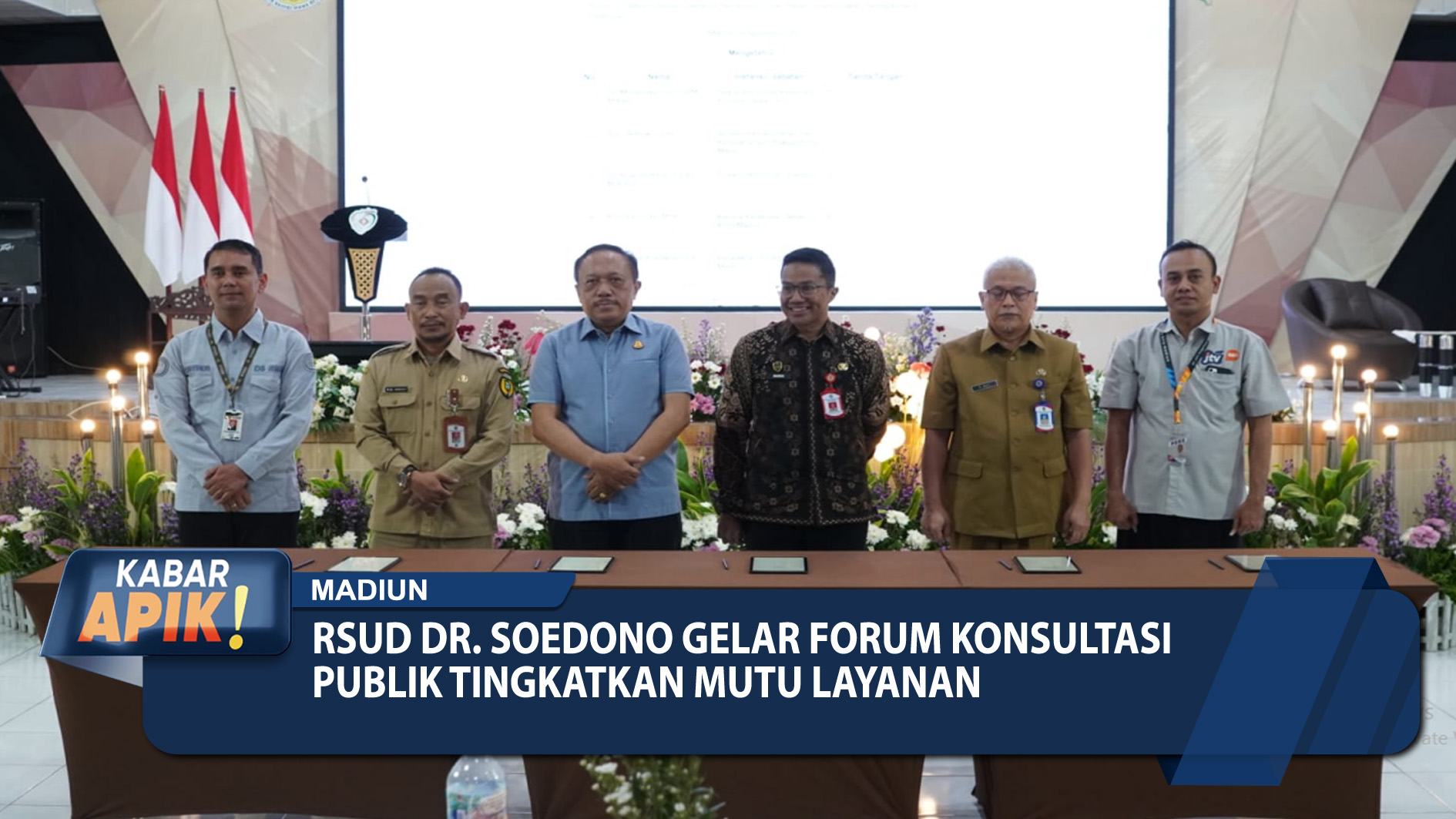 RSUD dr. Soedono Gelar Forum Konsultasi Publik, Tingkatkan Mutu Layanan Kesehatan