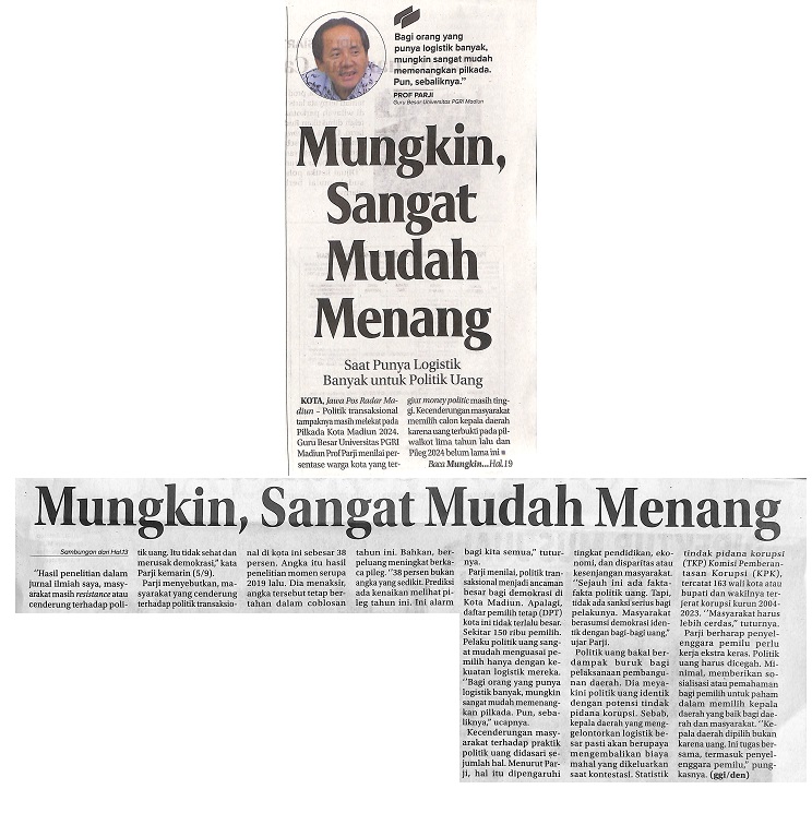 Mungkin, Sangat Mudah Menang