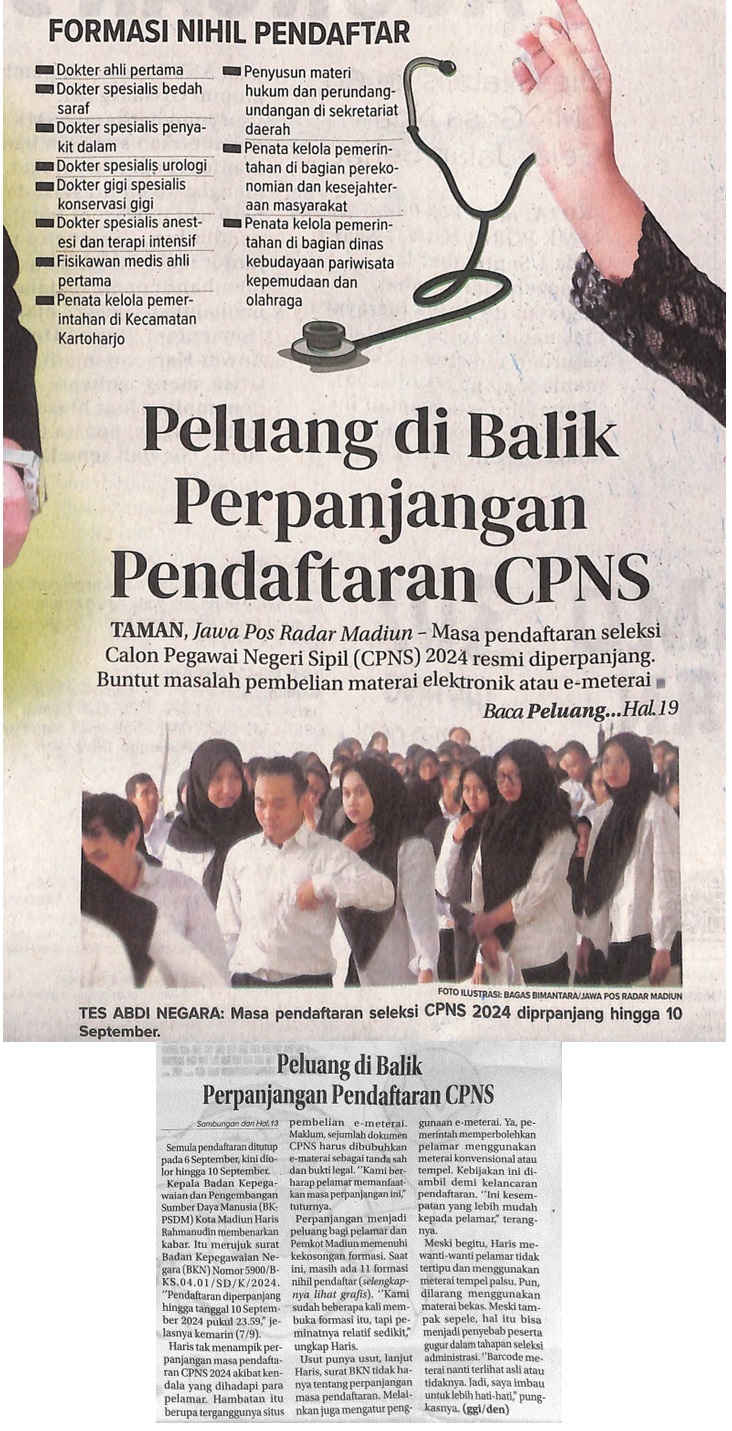 Peluang di Balik Perpanjangan Pendaftaran CPNS