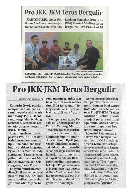Pro JKK-JKM Terus Bergulir