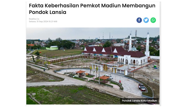 Fakta Keberhasilan Pemkot Madiun Membangun Pondok Lansia
