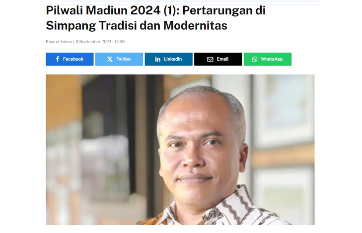 Pilwali Madiun 2024 (1): Pertarungan di Simpang Tradisi dan Modernitas