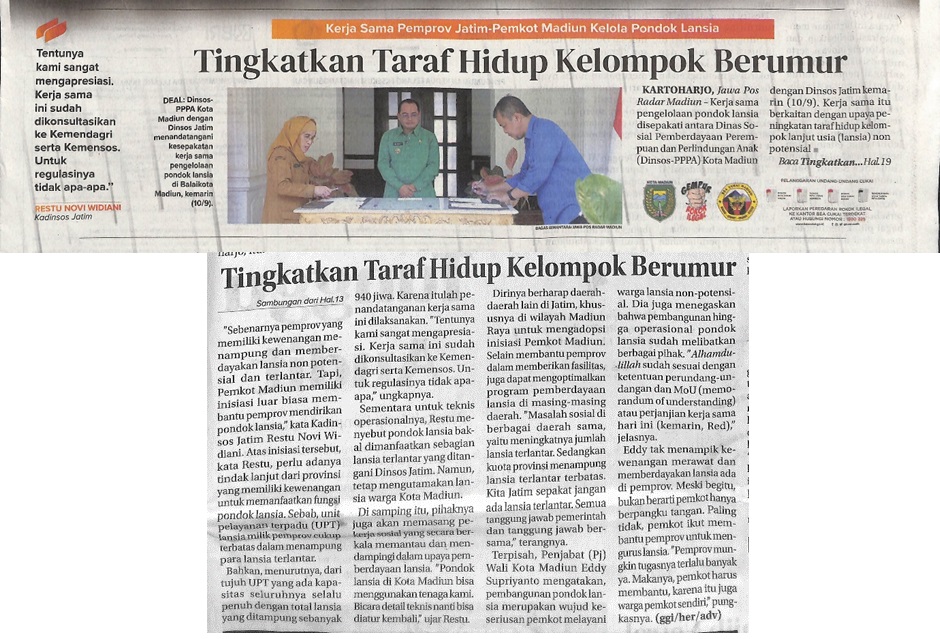 Tingkatkan Taraf Hidup Kelompok Berumur
