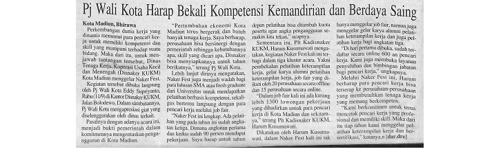 Pj Wali Kota Harap Bekali Kompetensi Kemandirian dan Berdaya Saing