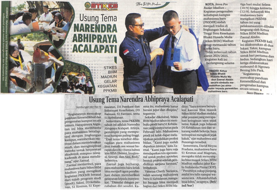 Usung Tema Narendra Abhipraya Acalapati