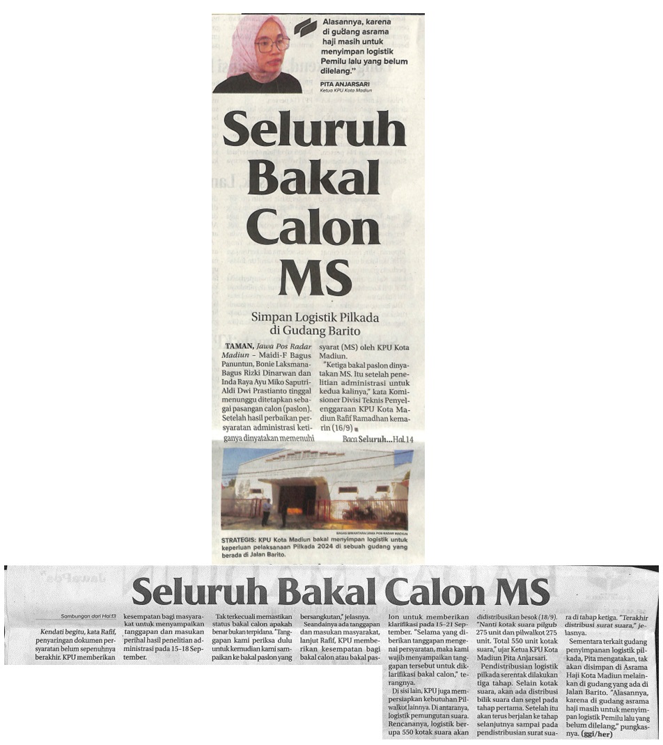 Seluruh Bakal Calon MS