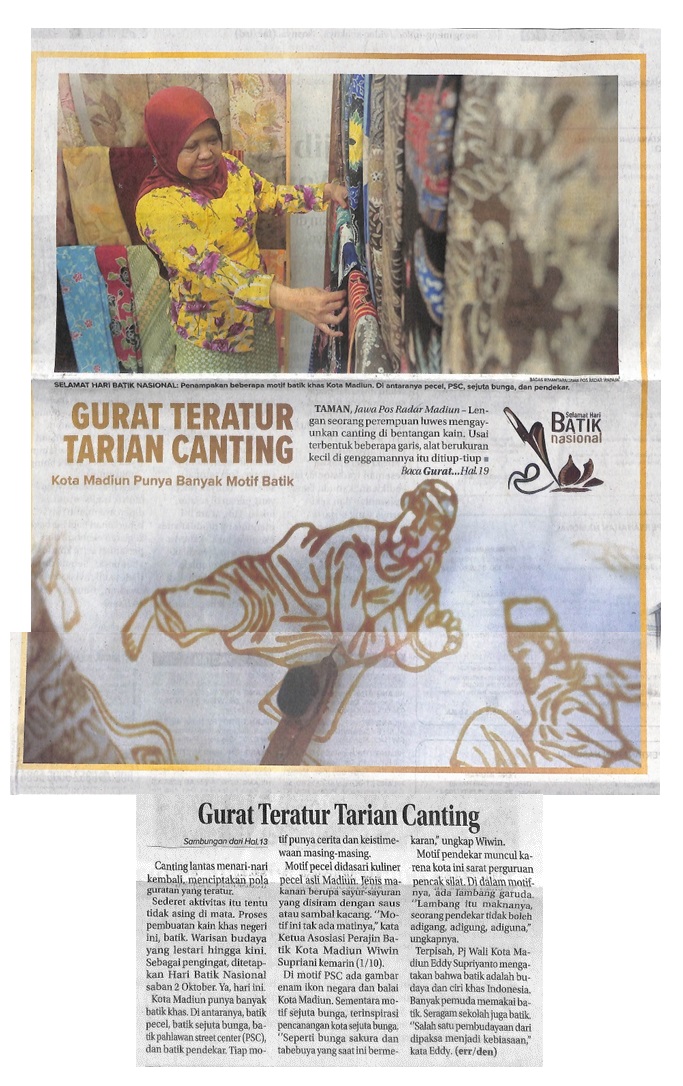 Guratan Teratur Tarian Canting