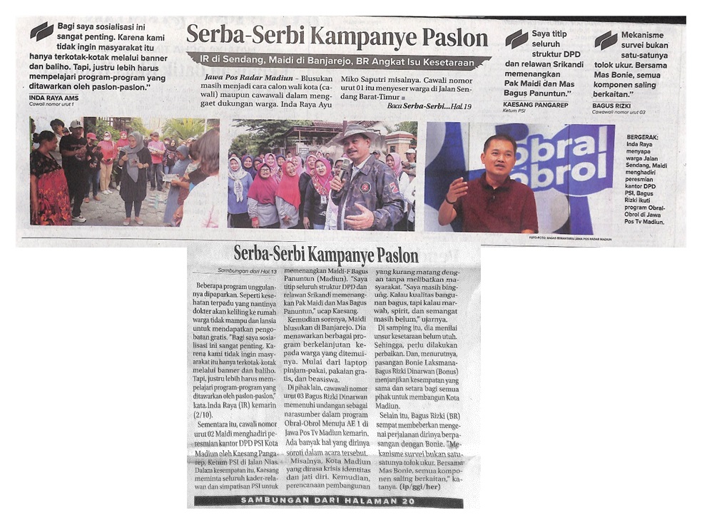 Serba-Serbi Kampanye Paslon