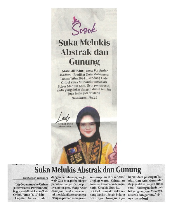 Suka Melukis Abstrak dan Gunung