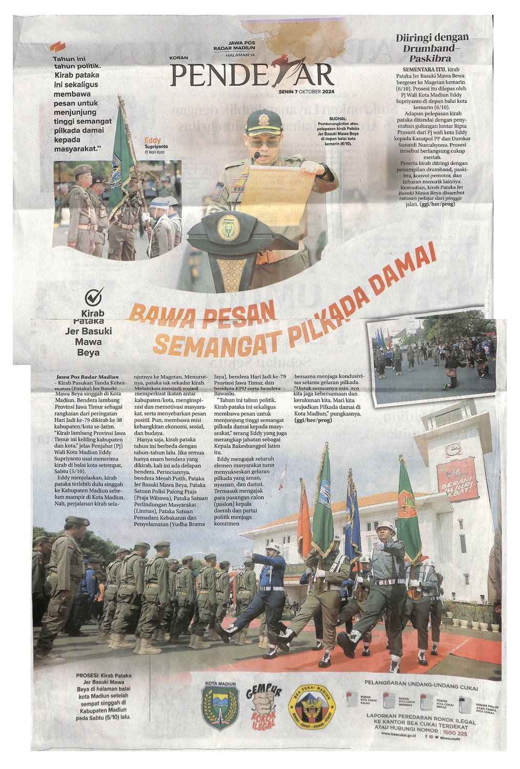 Bawa Pesan Semangat Politik