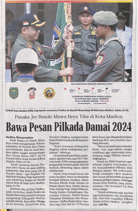Bawa Pesan Pilkada Damai 2024