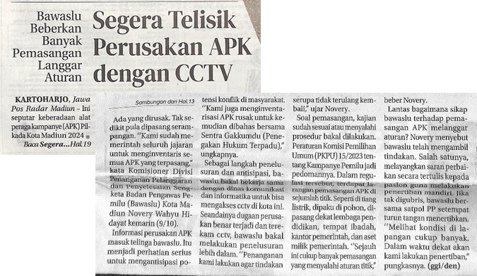 Segera Telisik Perusakan APK dengan CCTV