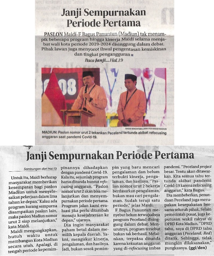 Janji Sempurnakan Periode Pertama