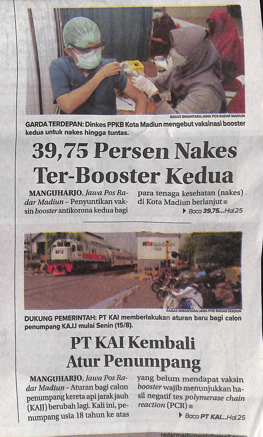 PT KAI Kembali Atur Penumpang