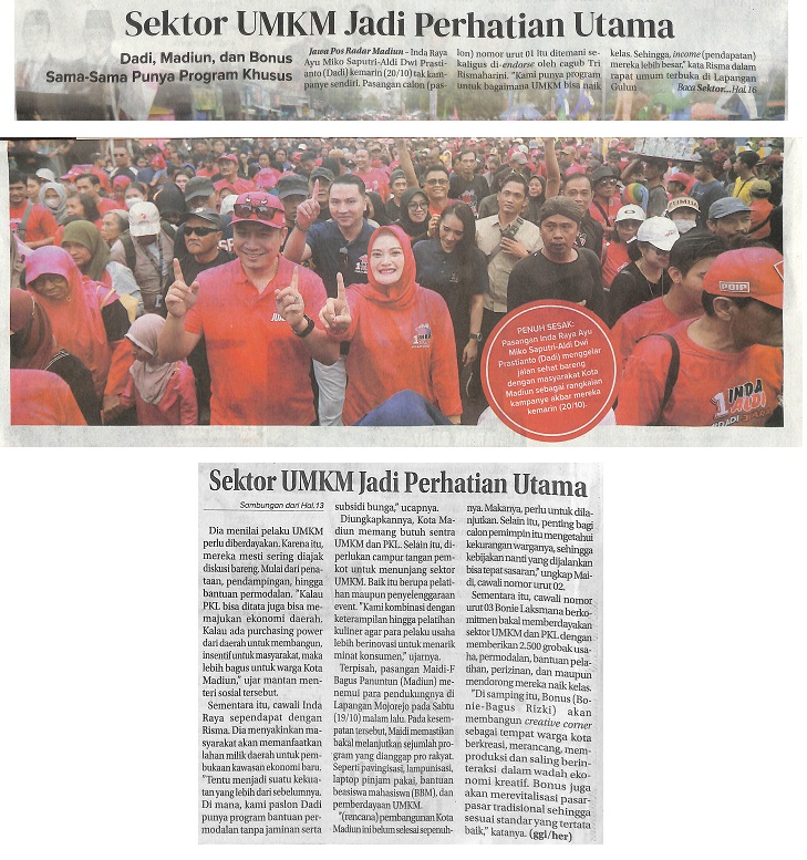 Sektor UMKM Jadi Perhatian Utama