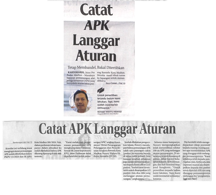 Catat APK Langgar Aturan