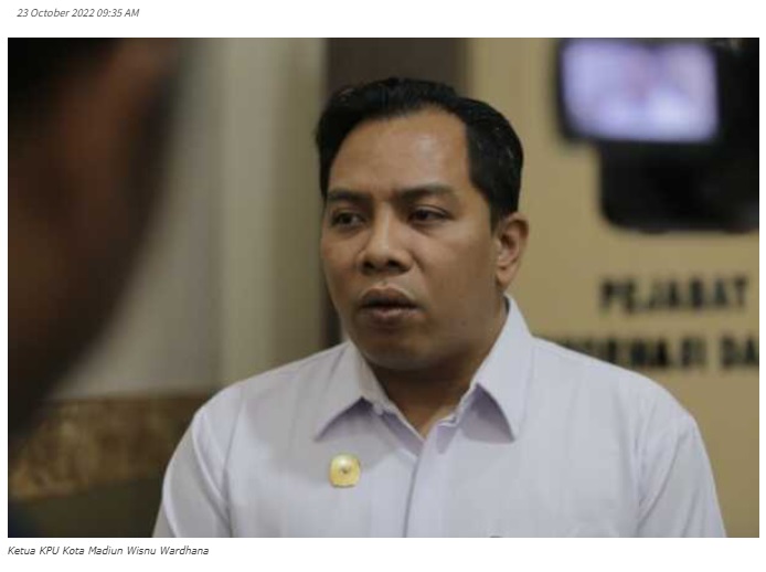 KPU Kota Madiun Butuh Kepastian Anggaran Pilkada 2024 dari Pemkot