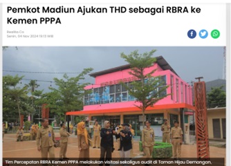 Pemkot Madiun Ajukan THD sebagai RBRA ke Kemen PPPA