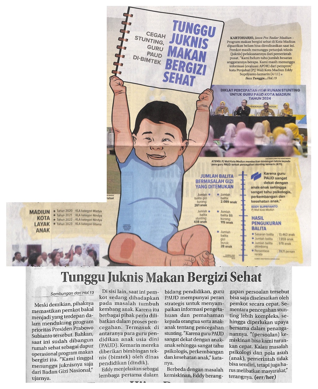 Tunggu Juknis Makan Bergizi Sehat