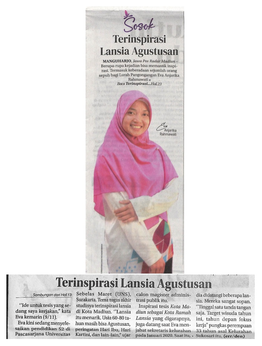 Terinspirasi Lansia Agustusan