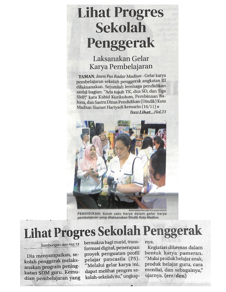 Lihat Progress Sekolah Penggerak