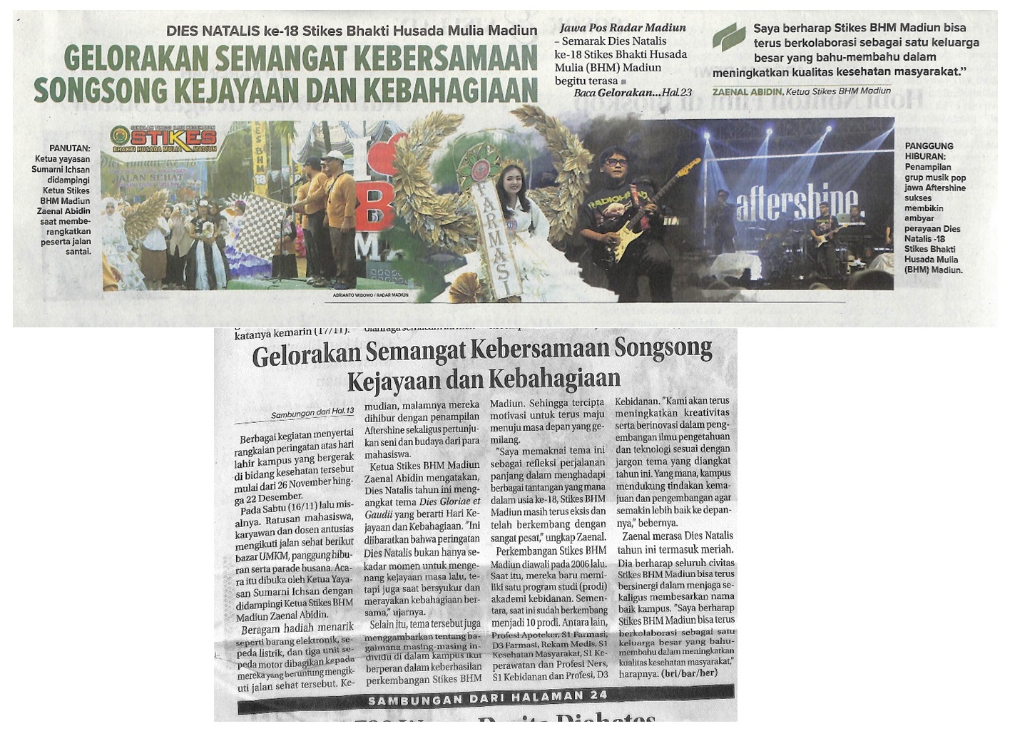 Gelorakan Semangat Kebersamaan Songsong Kejayaan dan Kebahagiaan