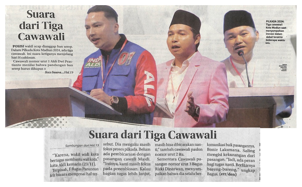 Suara dari Tiga Cawawali