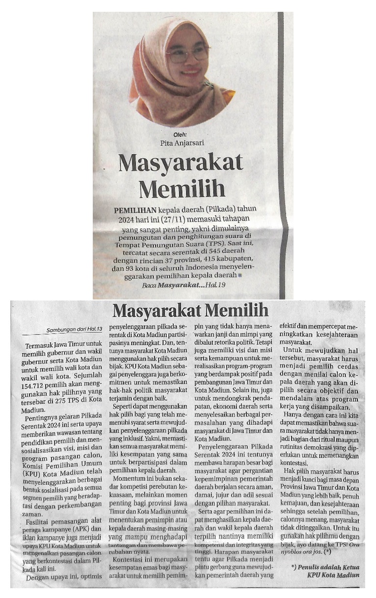 Masyarakat Memilih