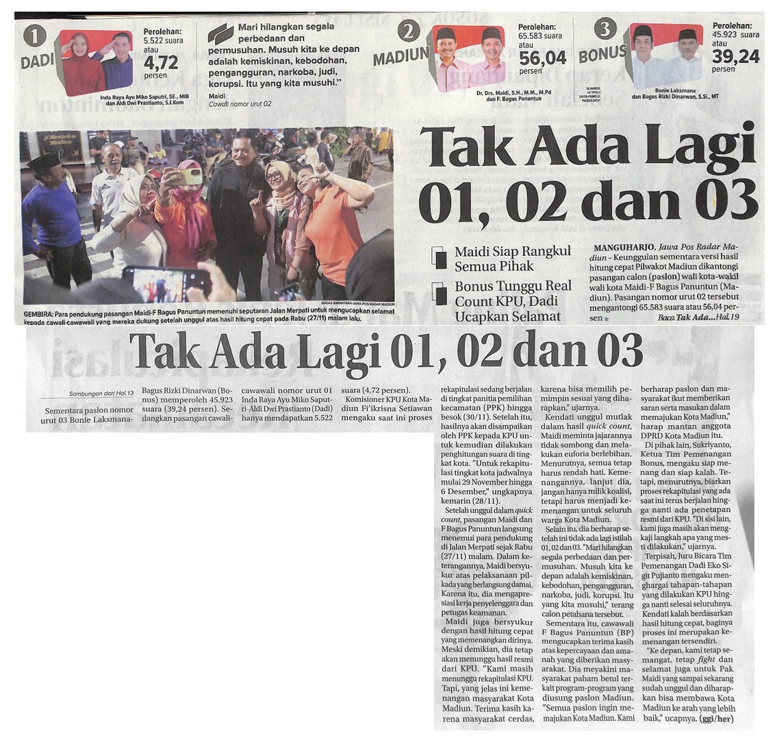 Tak Ada Lagi 01, 02 dan 03
