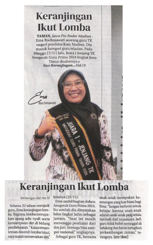 Keranjingan Ikut Lomba