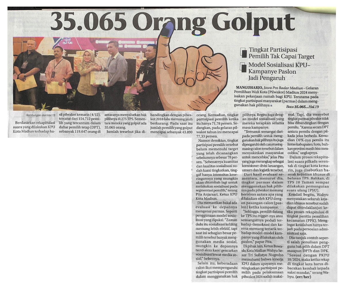 35.065 Orang Golput