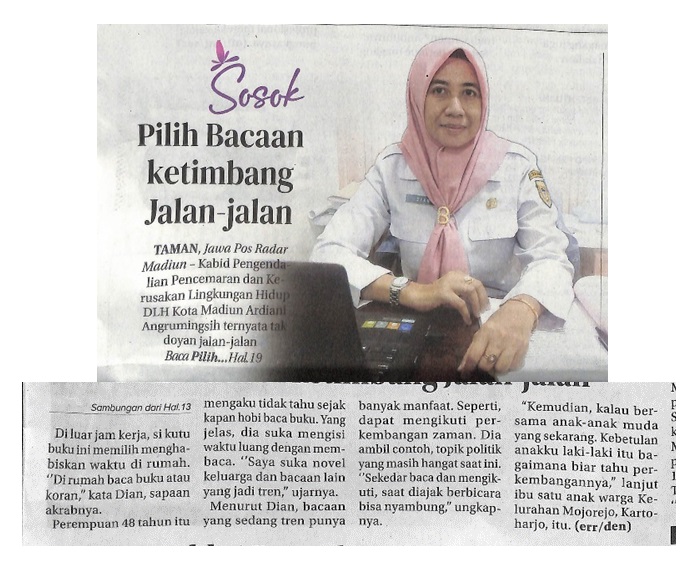 Pilih Bacaan Ketimbang Jalan-jalan