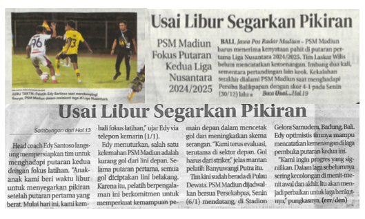 Usai Libur Segarkan Pikiran