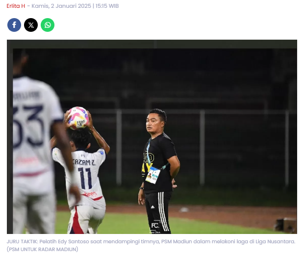 Usai Libur Segarkan Pikiran, PSM Madiun Fokus Putaran Kedua Liga Nusantara