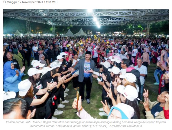 Paslon Maidi-Panuntun janji pertahankan IPM Kota Madiun