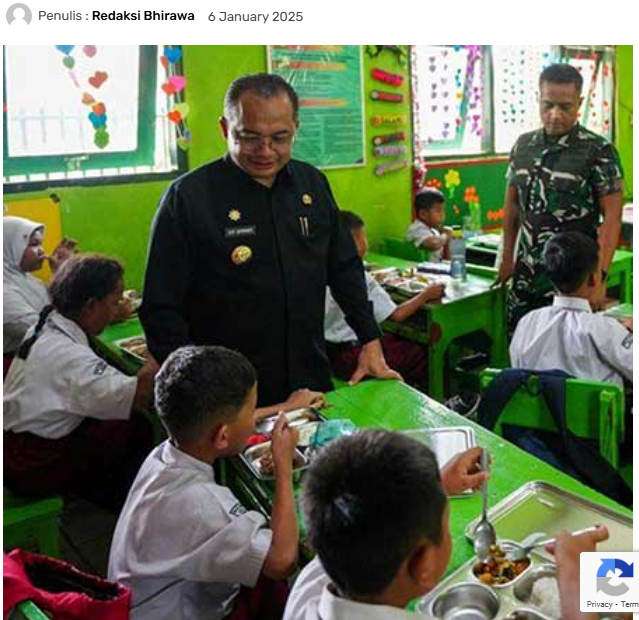 Program Makan Bergizi Gratis Mulai Uji Coba Serentak di 17 Sekolah Kota Madiun