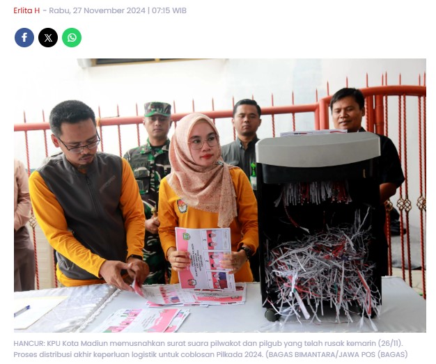 Hari Ini Coblosan, Tentukan Pilihanmu, Pilih Dadi, Madiun Atau Bonus