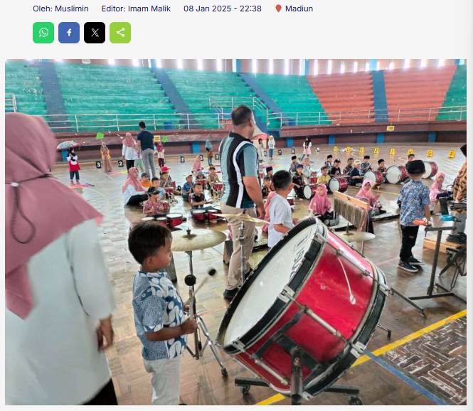 TK Aba 3 Madiun Siapkan Tim Drumband Terbaik untuk Lomba Terbuka pada Februari 2025