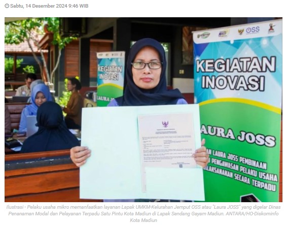 Realisasi investasi Kota Madiun hingga November meningkat
