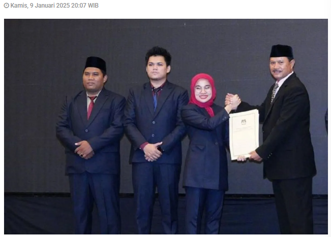 KPU Madiun tetapkan Wali Kota-Wawali Kota Terpilih Pilkada 2024