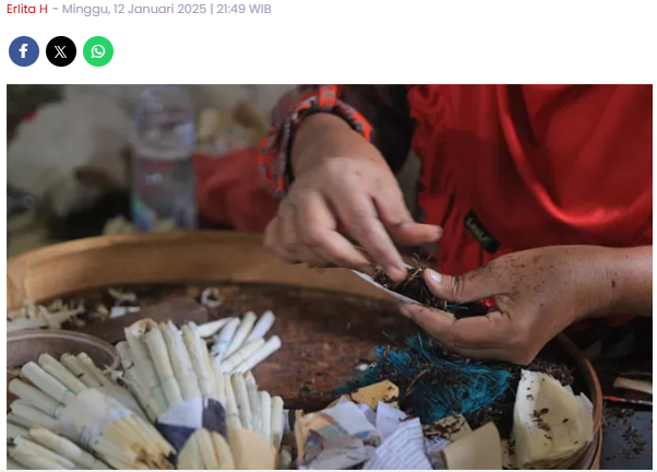 Pasca di PHK, Mantan Buruh Pabrik Rokok di Kota Madiun Dapat Bansos