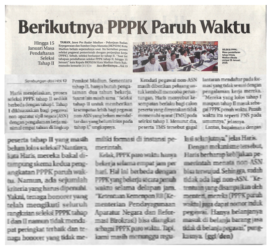 Berikutnya PPPK Paruh Waktu