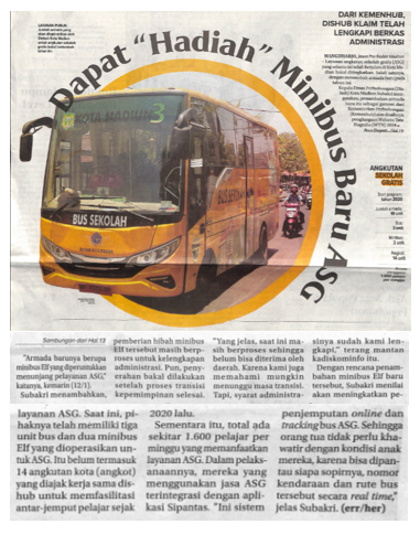 Dapat Hadiah Minibus Baru ASG