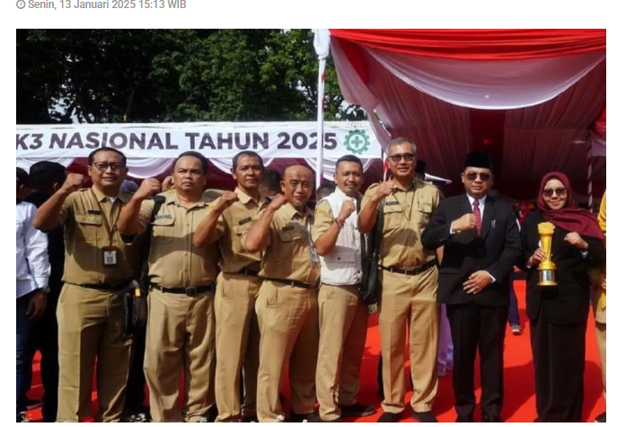 Pemkot Madiun raih penghargaan K3 tingkat Jawa Timur