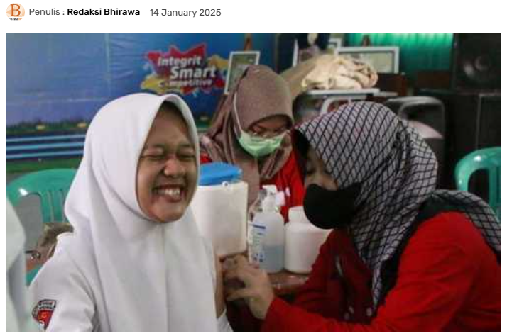 Ribuan Remaja Putri Kota Madiun Bakal dapat Suntikan Vaksinasi HPV