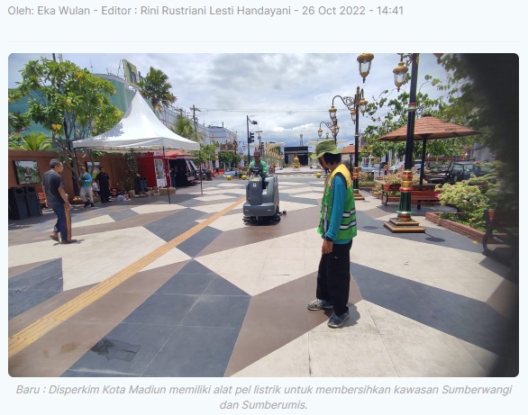 Pemkot Madiun Miliki Dua Alat Pel Listrik Ramah Lingkungan